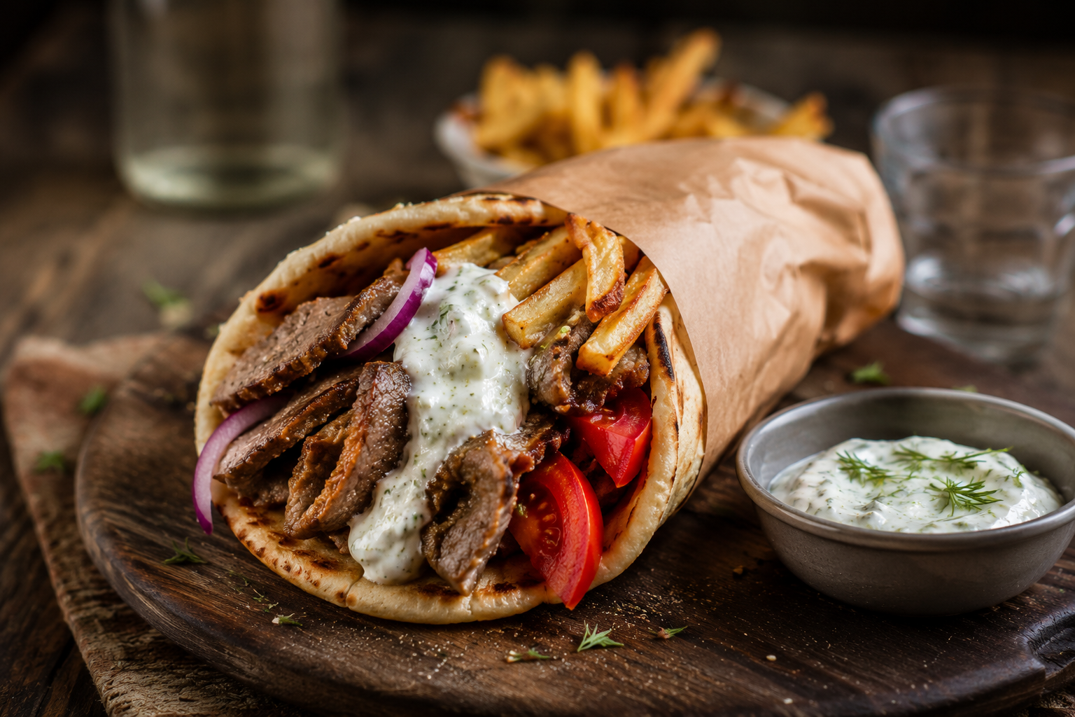 Kylling Gyros